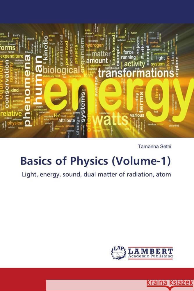 Basics of Physics (Volume-1) Sethi, Tamanna 9786202092869