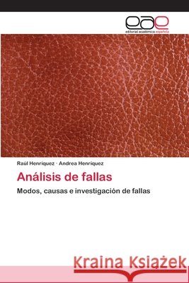 Análisis de fallas Henríquez, Raúl 9786202102049