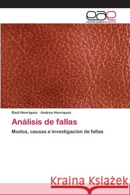 Análisis de fallas Henríquez, Raúl 9786202102049
