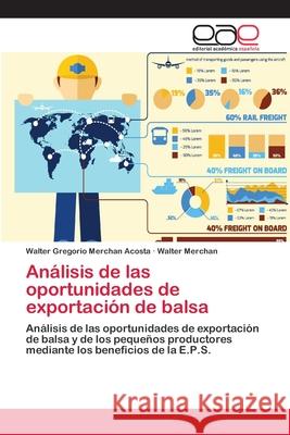 Análisis de las oportunidades de exportación de balsa Merchan Acosta, Walter Gregorio 9786202124430 Editorial Académica Española