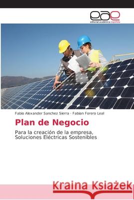 Plan de Negocio Sanchez Sierra, Fabio Alexander 9786202141789