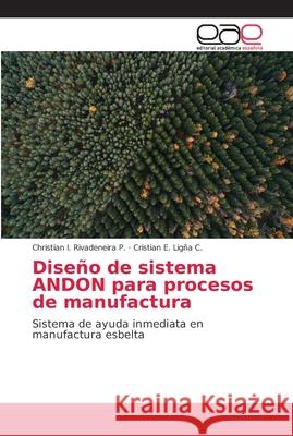 Diseño de sistema ANDON para procesos de manufactura Rivadeneira P., Christian I. 9786202146487 Editorial Académica Española