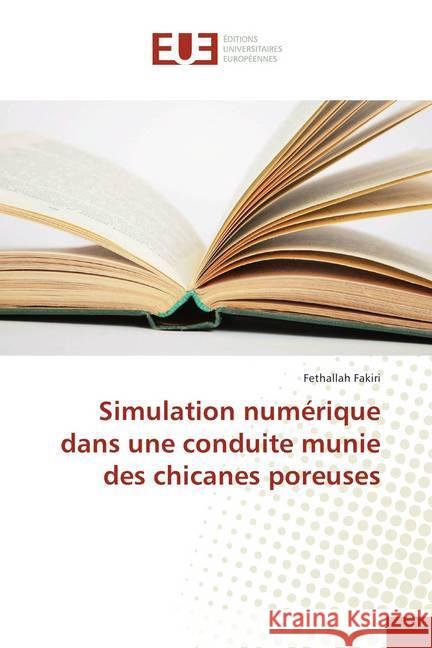 Simulation numérique dans une conduite munie des chicanes poreuses Fakiri, Fethallah 9786202286787 Éditions universitaires européennes