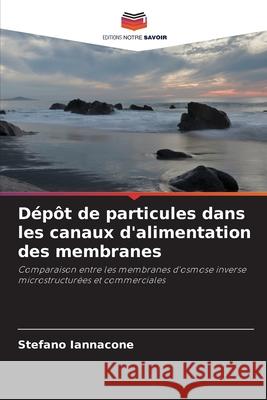 Dépôt de particules dans les canaux d'alimentation des membranes Iannacone, Stefano 9786202372572