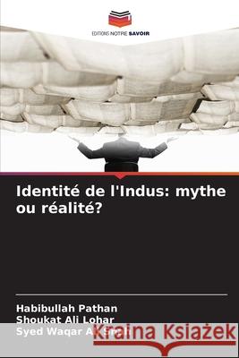 Identité de l'Indus: mythe ou réalité? Pathan, Habibullah, Lohar, Shoukat Ali, Shah, Syed Waqar Ali 9786202374958