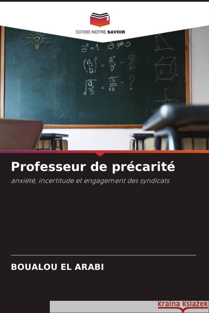 Professeur de précarité El Arabi, Boualou 9786202458085