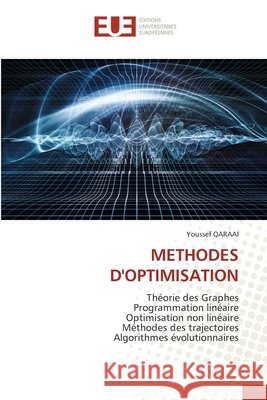 Methodes d'Optimisation Qaraai, Youssef 9786202533553
