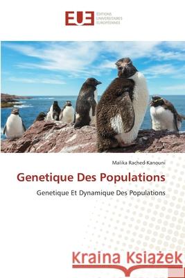 Genetique Des Populations Rached-Kanouni, Malika 9786202533782