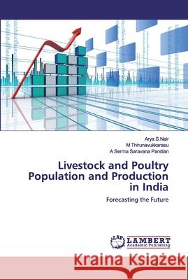 Livestock and Poultry Population and Production in India S. Nair, Arya 9786202555715 LAP Lambert Academic Publishing