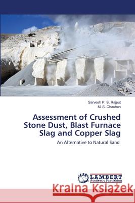 Assessment of Crushed Stone Dust, Blast Furnace Slag and Copper Slag Sarvesh P S Rajput, M S Chauhan 9786202564021 LAP Lambert Academic Publishing