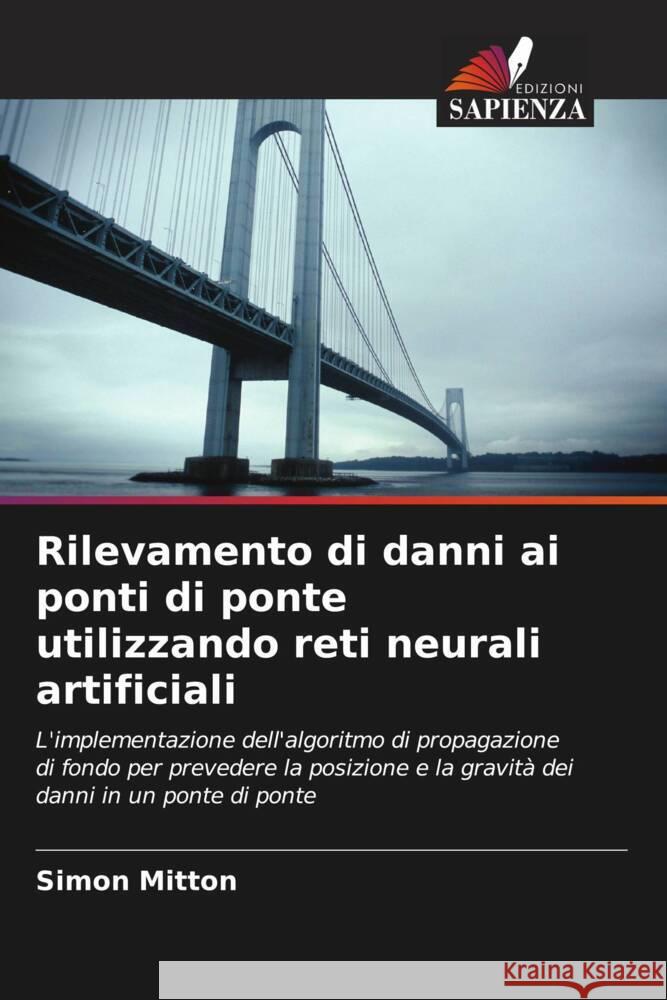 Rilevamento di danni ai ponti di ponte utilizzando reti neurali artificiali Mitton, Simon 9786202710985