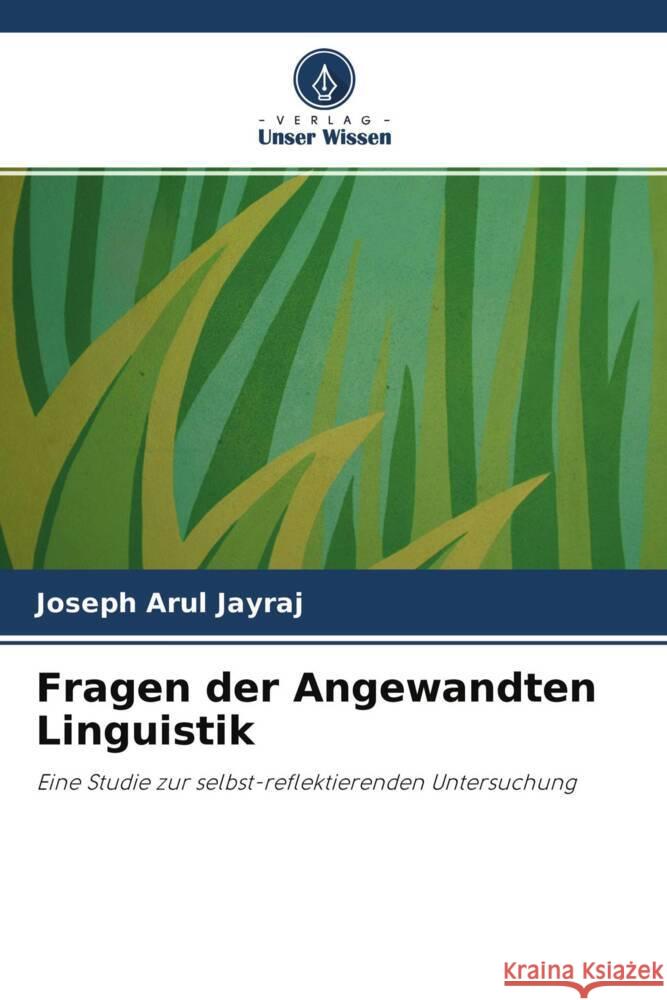 Fragen der Angewandten Linguistik Jayraj, Joseph Arul 9786202750653