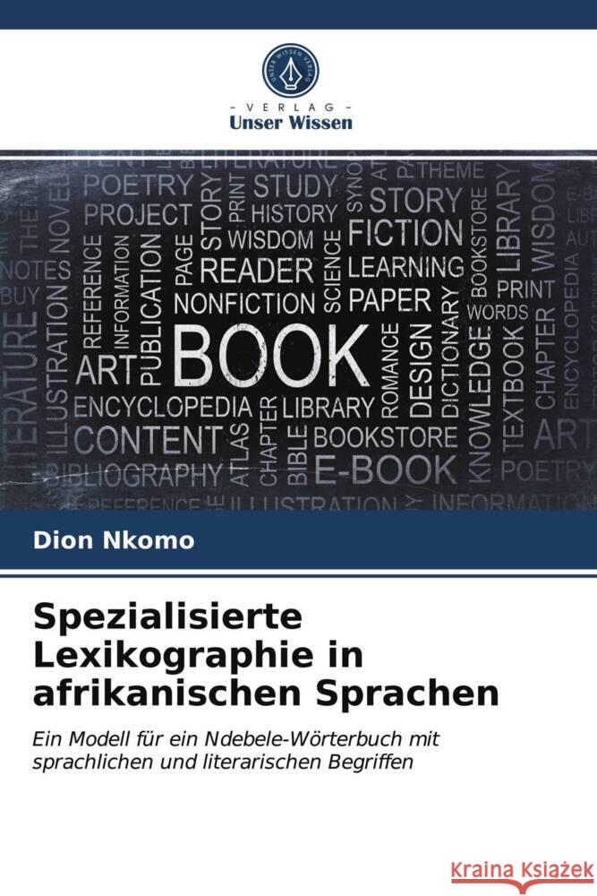 Spezialisierte Lexikographie in afrikanischen Sprachen Nkomo, Dion 9786202862202