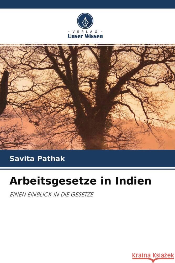 Arbeitsgesetze in Indien Pathak, Savita 9786202888660