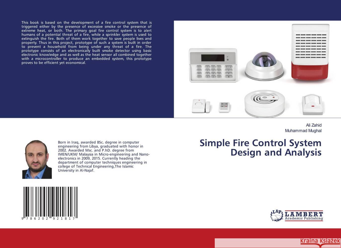 Simple Fire Control System Design and Analysis Zahid, Ali, Mughal, Muhammad 9786202921817