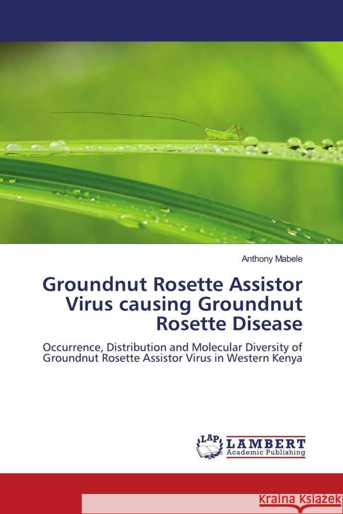 Groundnut Rosette Assistor Virus causing Groundnut Rosette Disease Mabele, Anthony 9786202923347 LAP Lambert Academic Publishing