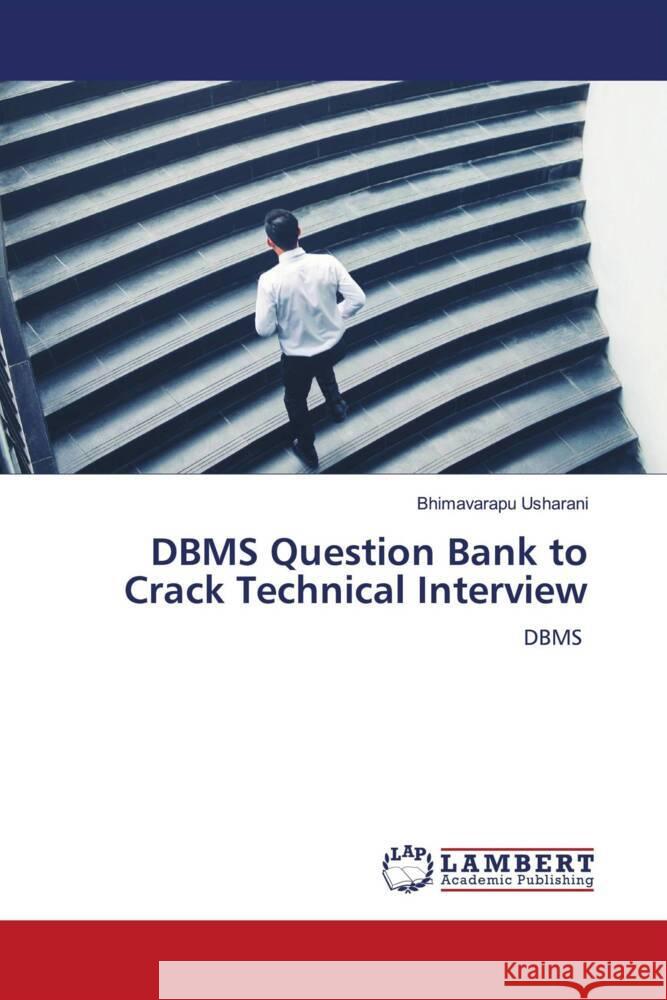 DBMS Question Bank to Crack Technical Interview Usharani, Bhimavarapu 9786202924221