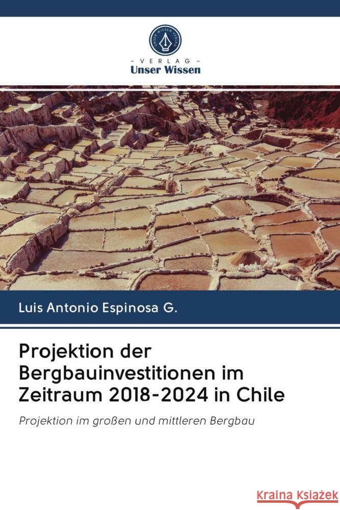 Projektion der Bergbauinvestitionen im Zeitraum 2018-2024 in Chile Espinosa G., Luis Antonio 9786202972284