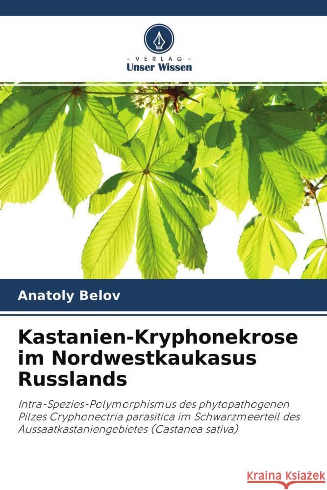 Kastanien-Kryphonekrose im Nordwestkaukasus Russlands Belov, Anatoly 9786203010312