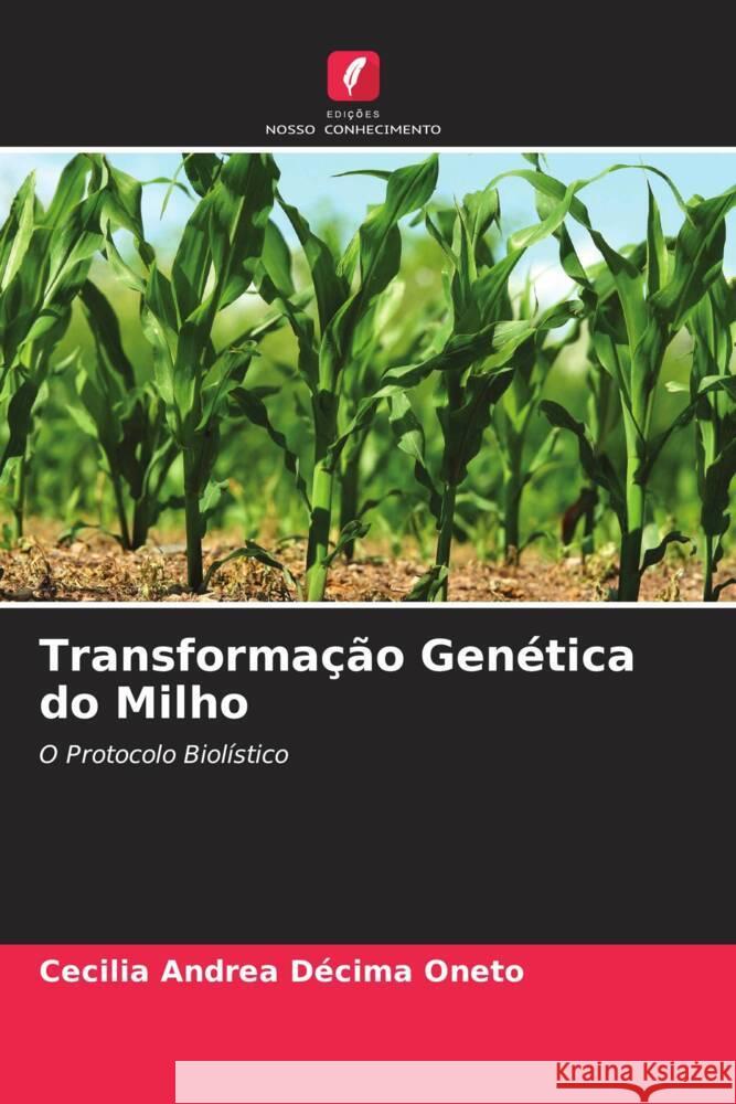 Transformação Genética do Milho Décima Oneto, Cecilia Andrea 9786203019551