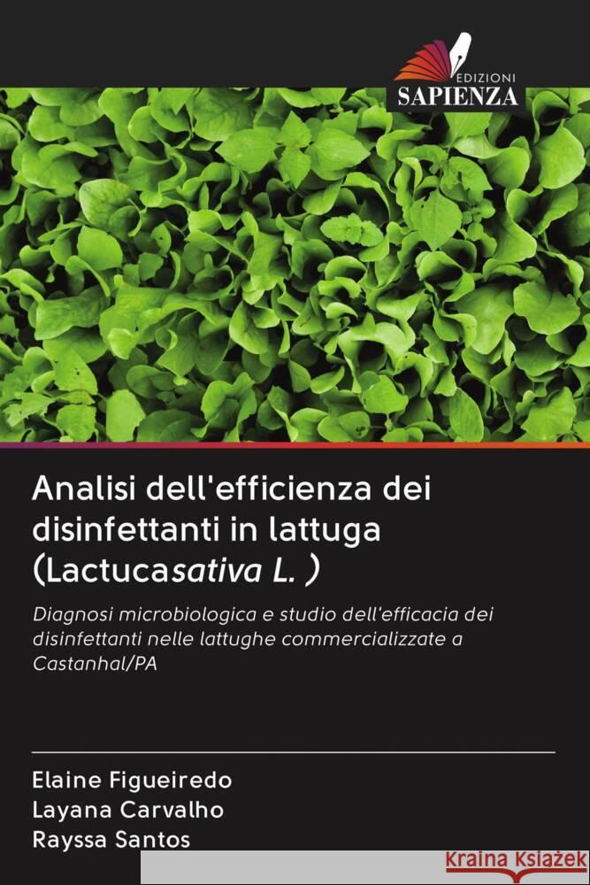 Analisi dell'efficienza dei disinfettanti in lattuga (Lactucasativa L. ) Figueiredo, Elaine, Carvalho, Layana, Santos, Rayssa 9786203064575