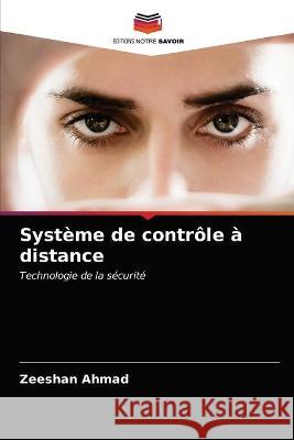 Système de contrôle à distance Zeeshan Ahmad 9786203102314