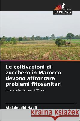Le coltivazioni di zucchero in Marocco devono affrontare problemi fitosanitari Abdelmajid Nadif   9786203165777 International Book Market Service Ltd