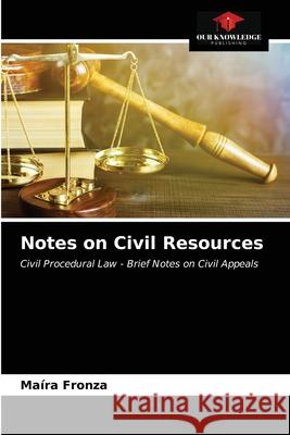 Notes on Civil Resources Ma Fronza 9786203167245 Our Knowledge Publishing