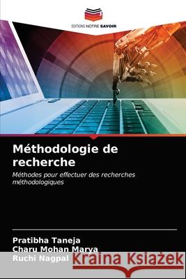 Méthodologie de recherche Taneja, Pratibha 9786203169171