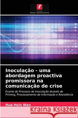 Inoculação - uma abordagem proactiva promissora na comunicação de crise Hua-Hsin Wan 9786203240344