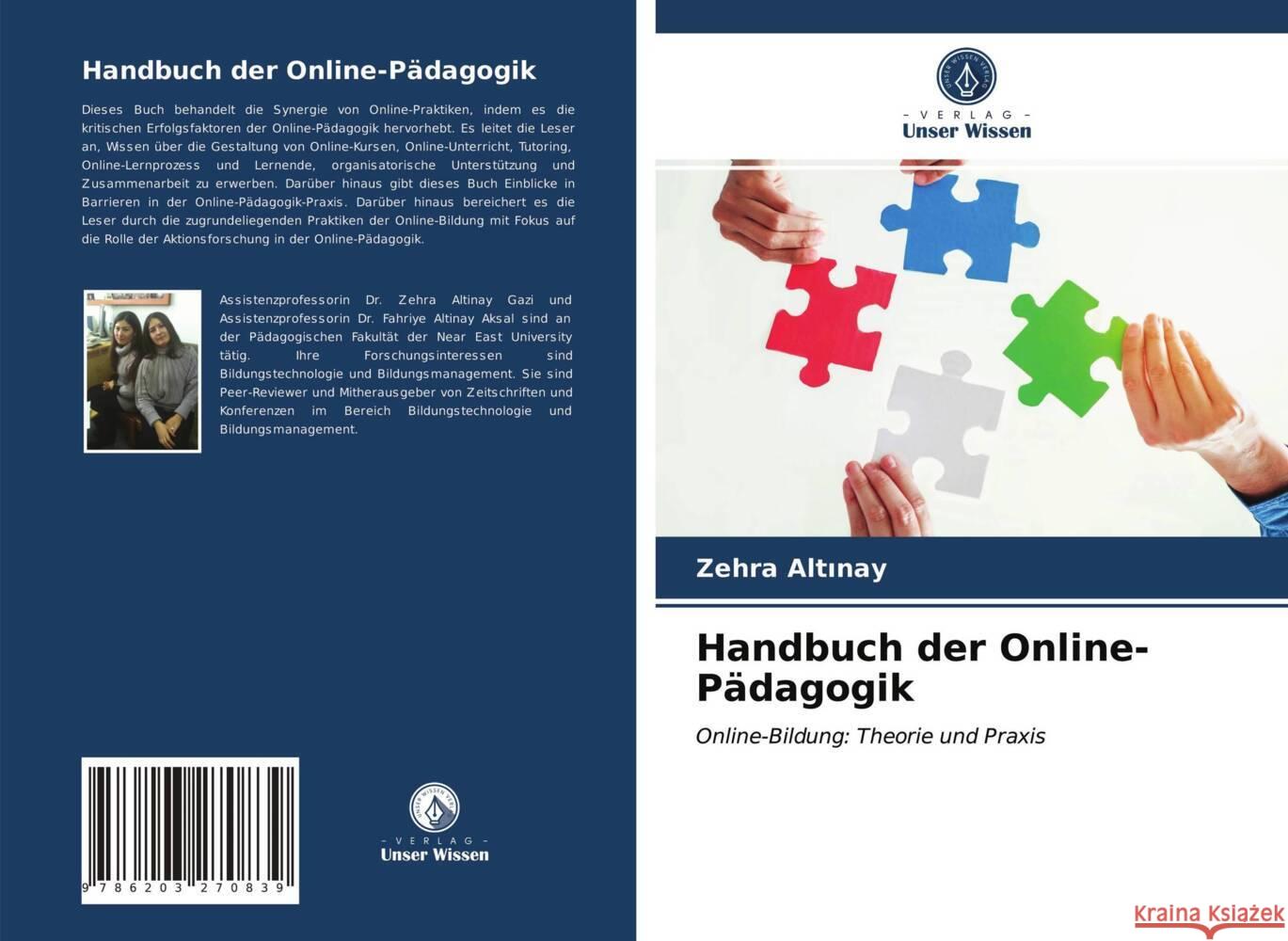 Handbuch der Online-Pädagogik Altinay, Zehra 9786203270839