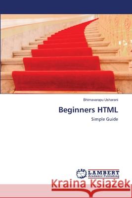 Beginners HTML Bhimavarapu Usharani 9786203304640