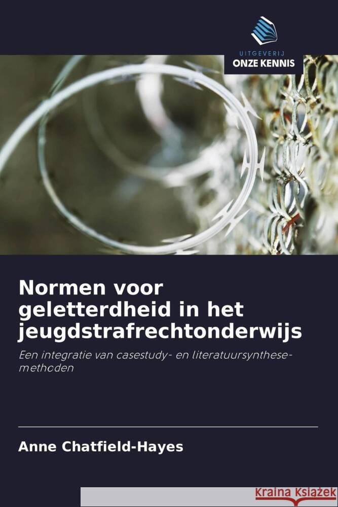 Normen voor geletterdheid in het jeugdstrafrechtonderwijs Chatfield-Hayes, Anne 9786203377194