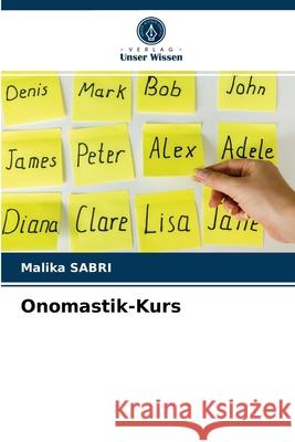Onomastik-Kurs Malika Sabri 9786203384826 Verlag Unser Wissen