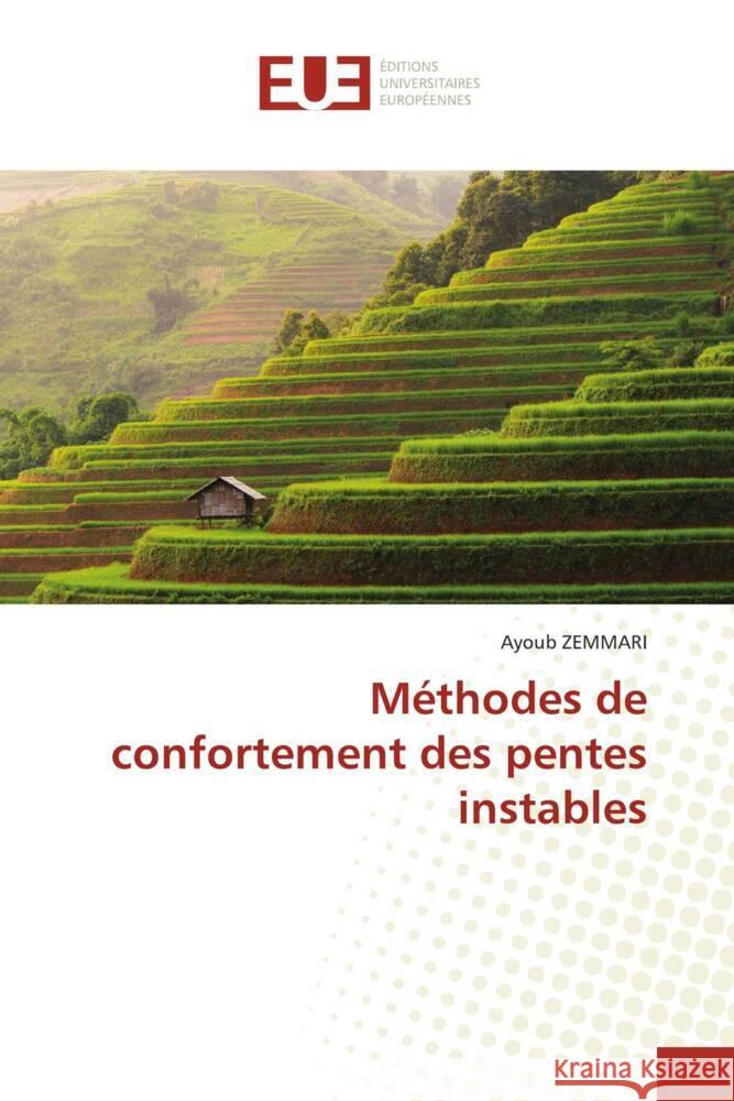 Méthodes de confortement des pentes instables ZEMMARI, Ayoub 9786203451153