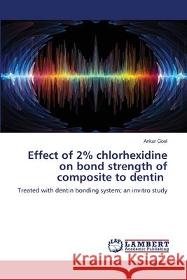 Effect of 2% chlorhexidine on bond strength of composite to dentin Ankur Goel 9786203461756