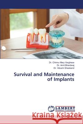 Survival and Maintenance of Implants Dr Chinnu Mary Varghese, Dr Amit Bhardwaj, Dr Vidushi Sheokand 9786203471892
