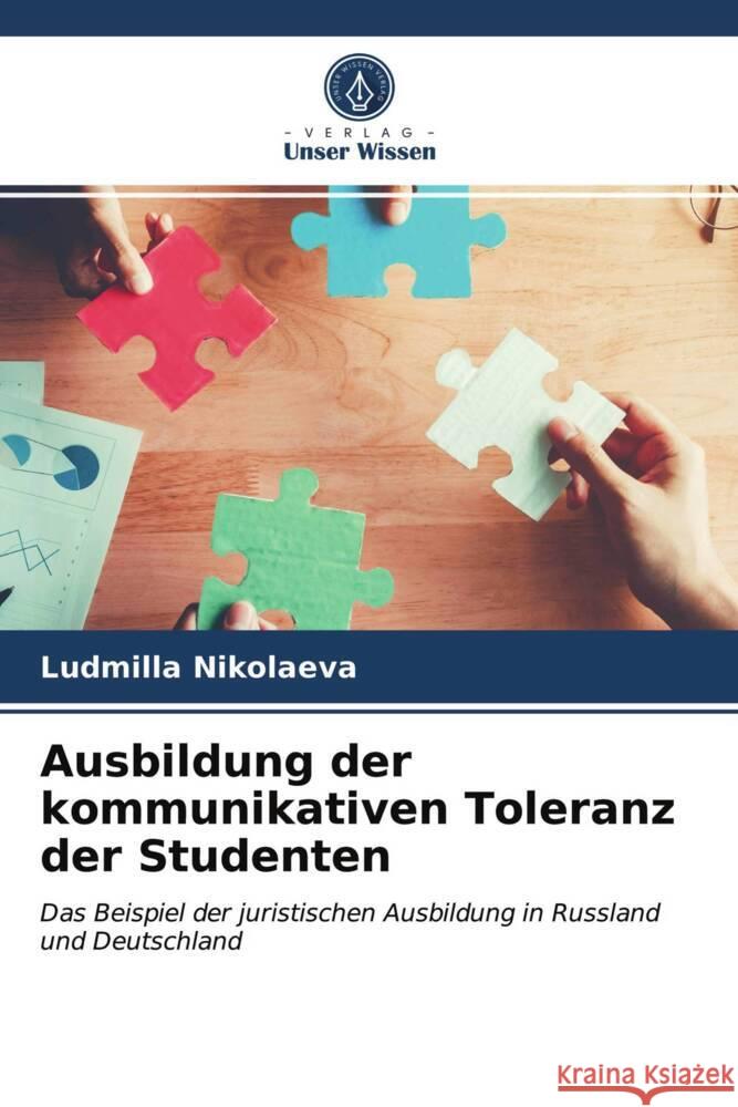Ausbildung der kommunikativen Toleranz der Studenten Nikolaeva, Ludmilla 9786203572711
