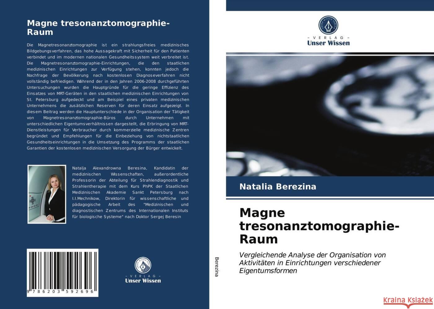 Magne tresonanztomographie-Raum Berezina, Natalia 9786203592696