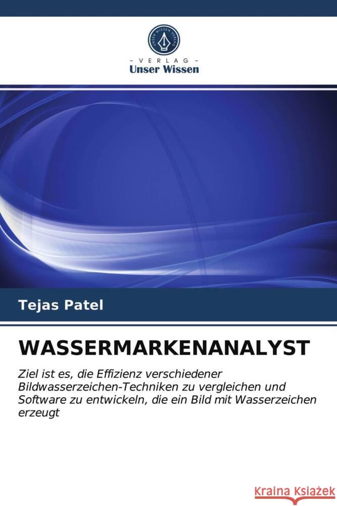 WASSERMARKENANALYST Patel, Tejas 9786203650266 Verlag Unser Wissen