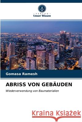 Abriss Von Gebäuden Gomasa Ramesh 9786203656299