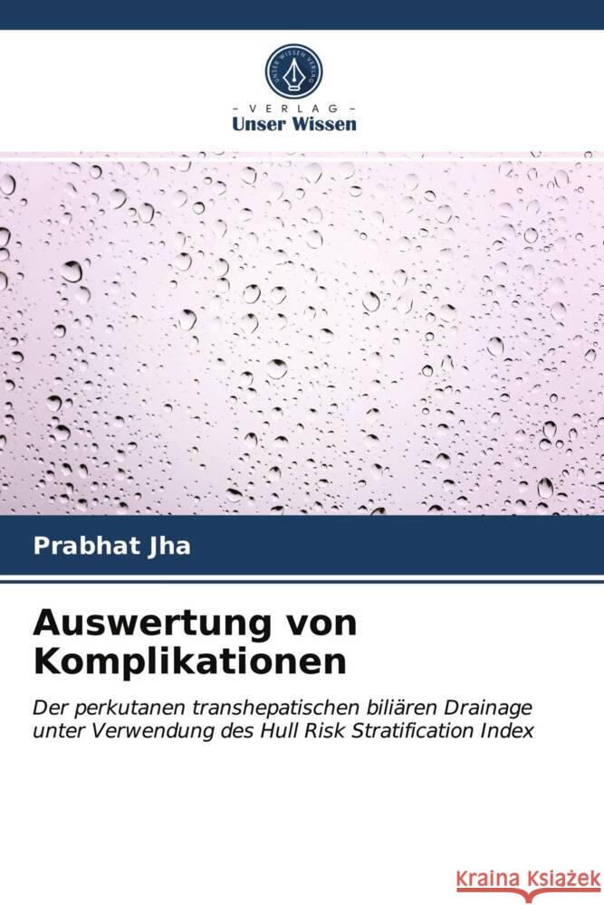 Auswertung von Komplikationen Jha, Prabhat 9786203708448