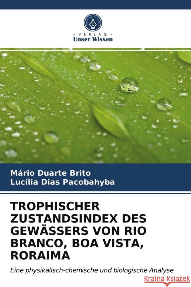 TROPHISCHER ZUSTANDSINDEX DES GEWÄSSERS VON RIO BRANCO, BOA VISTA, RORAIMA Duarte Brito, Mário, Dias Pacobahyba, Lucília 9786203742152