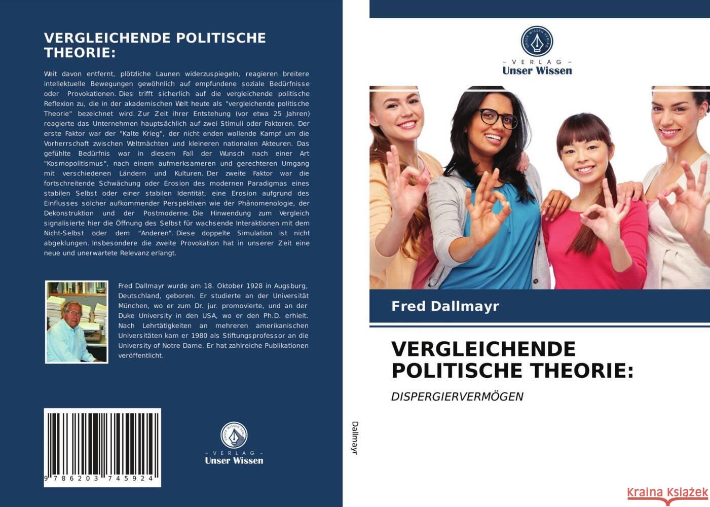 VERGLEICHENDE POLITISCHE THEORIE: Dallmayr, Fred 9786203745924