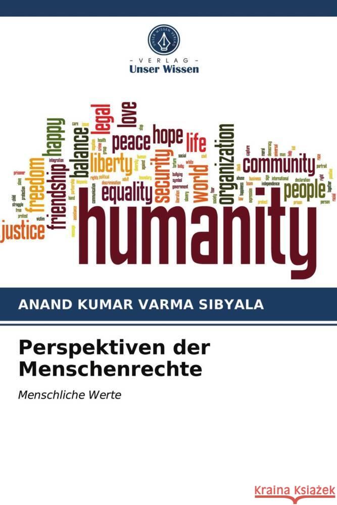 Perspektiven der Menschenrechte Sibyala, Anand Kumar Varma 9786203747447