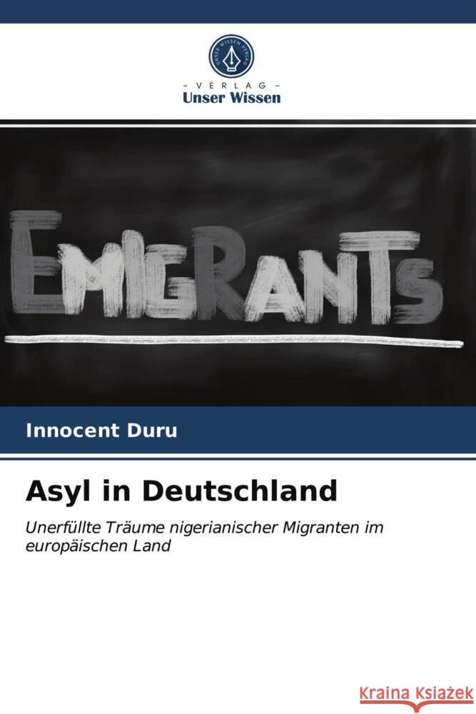 Asyl in Deutschland Duru, Innocent 9786203751659