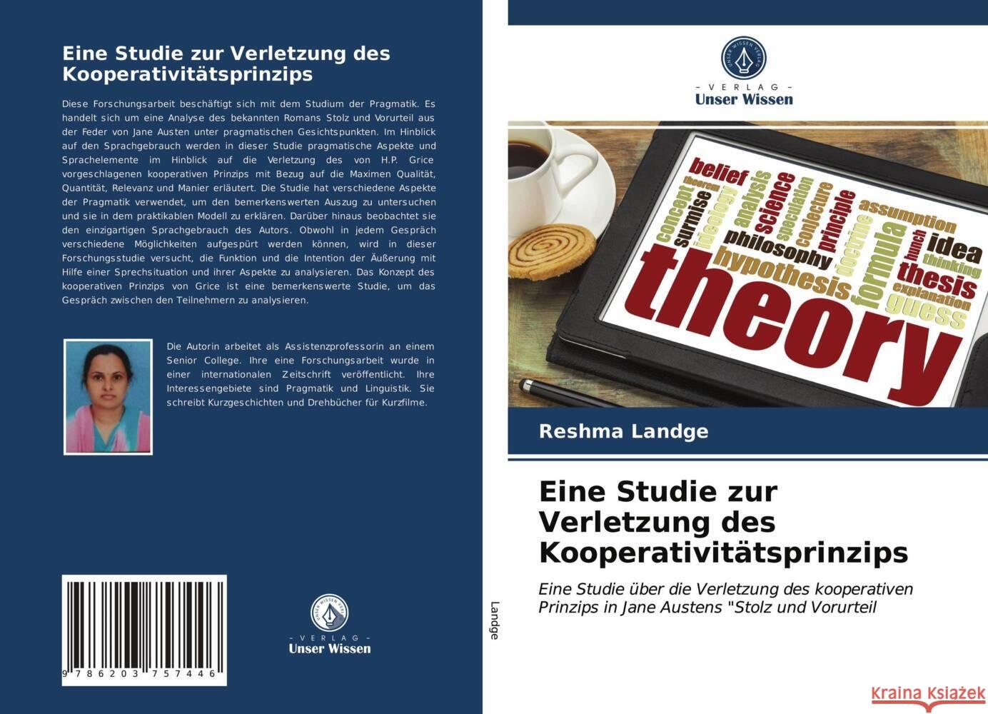 Eine Studie zur Verletzung des Kooperativitätsprinzips Landge, Reshma 9786203757446