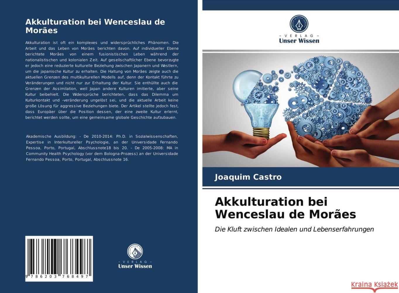 Akkulturation bei Wenceslau de Morães Castro, Joaquim 9786203768497