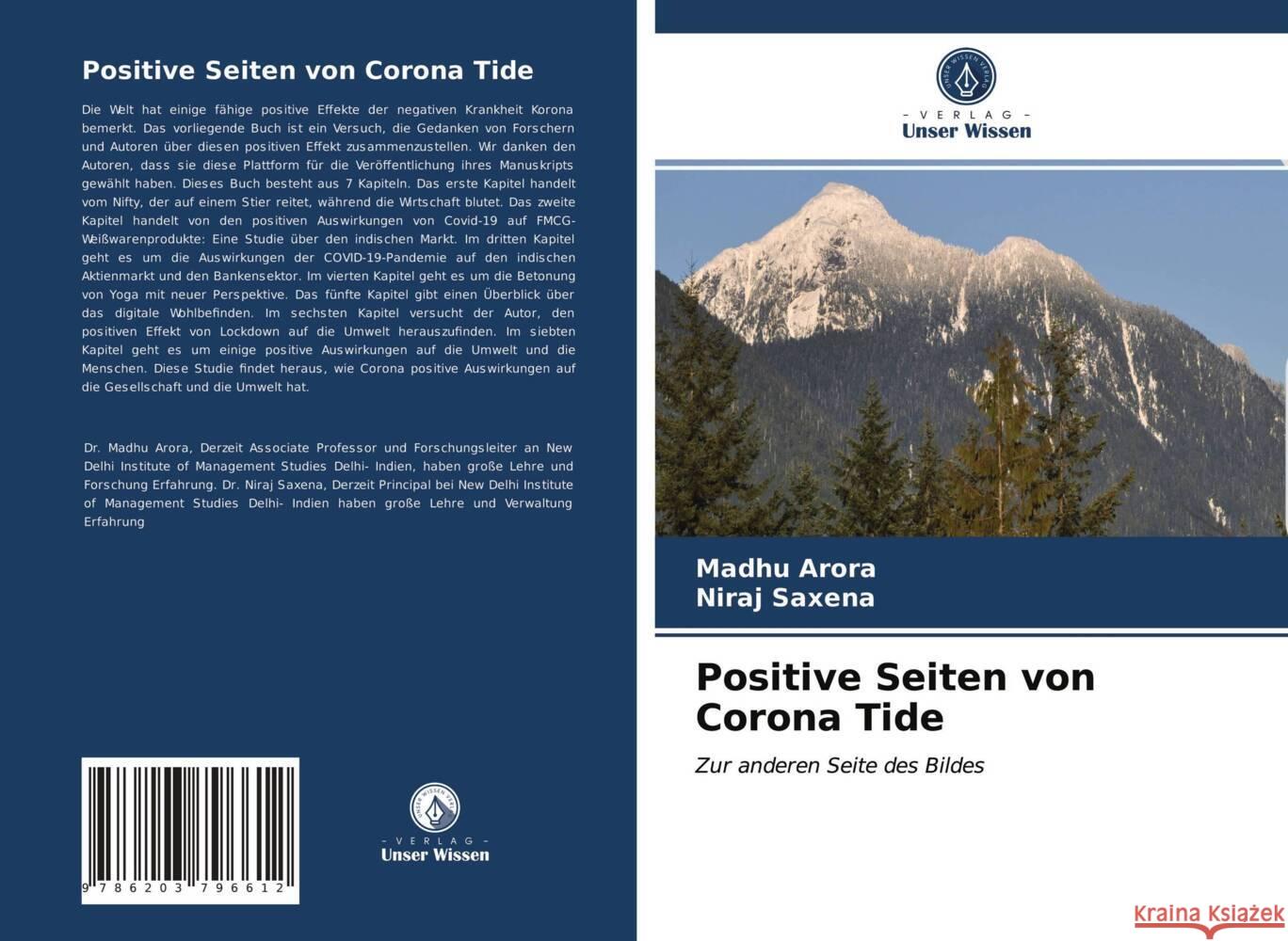 Positive Seiten von Corona Tide Arora, Madhu, Saxena, Niraj 9786203796612