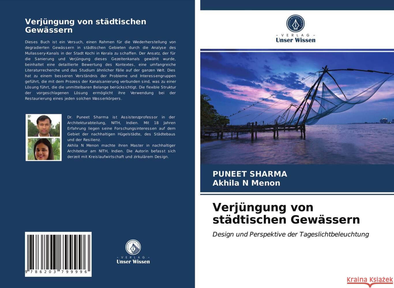 Verjüngung von städtischen Gewässern Sharma, Puneet, Menon, Akhila N 9786203799996